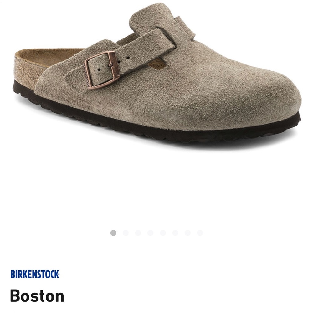 Birkenstock Boston Suede Size 38